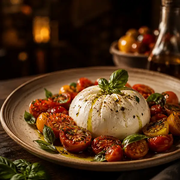 Burrata con Pomodori